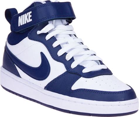 nike court borough blauw|Meer.